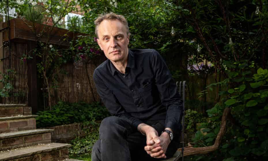 Richard Horton photographed at home in London. 