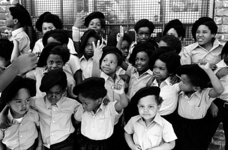 Panther children at their National Headquarters office.