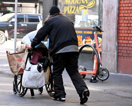 A bum man successful San Francisco, California.