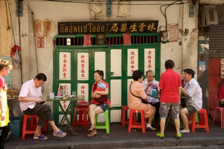 Street food stall in Chinatown, Bangkok