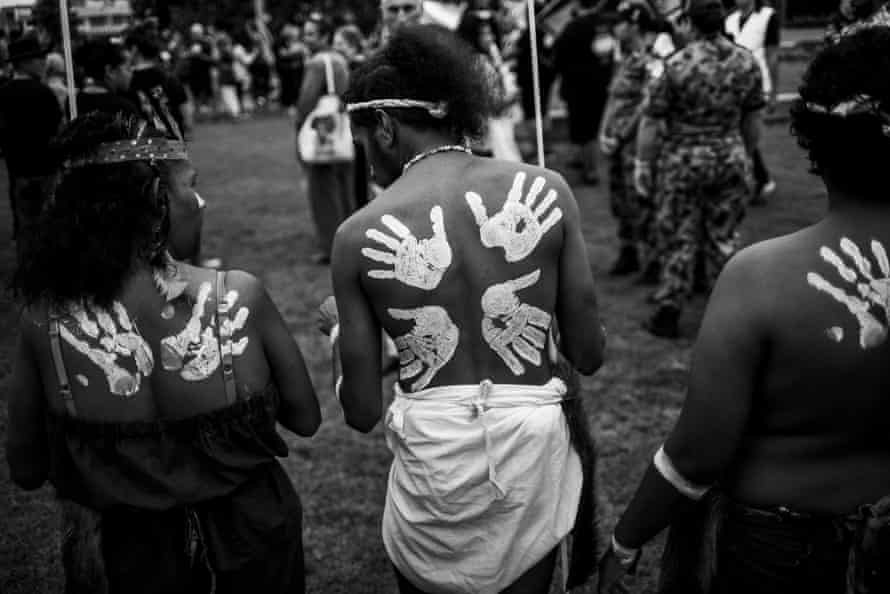 Didg members perform at Naidoc Week in Cairns