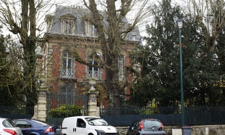 Jean-Marie Le Pen’s home in western Paris. His daughter, Marine, lived for a while in a converted stable block in the grounds.