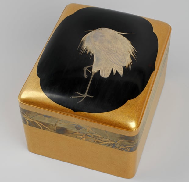 Cosmetic Box and Cover, c.1890–1905. Sent to Queen Elizabeth II by the Emperor Shōwa