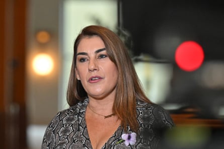 Senator Lidia Thorpe at Parliament House in May this year.