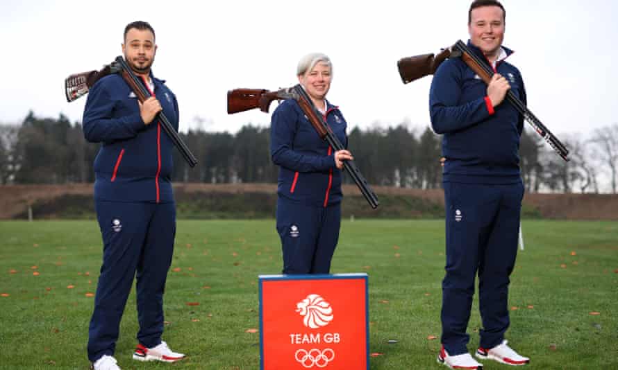 'Time is on our side': Team GB confident Tokyo Olympics will go ahead | Tokyo Olympic Games 2020 2 Shooting stars (left to right) Aaron Heading, Kirsty Hegarty and Matthew Coward-Holley will be part of Team GB at the Tokyo Games.