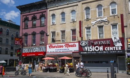 buildings and shops in sunset park