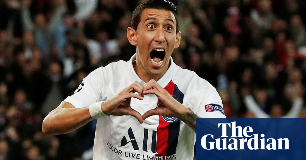 Ángel Di María double helps PSG ease to win against Real Madrid