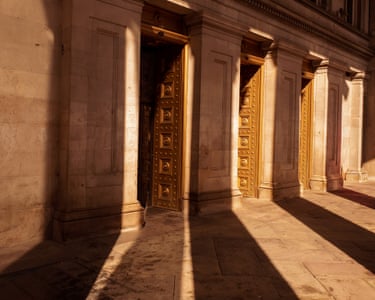 Glasgow, UK ‘Light, shadow and angles on the entrance to the Gallery of Modern Art.’