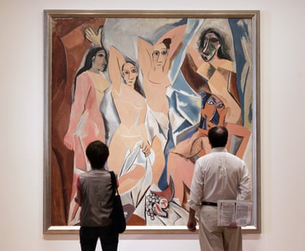 African influence … Picasso’s Les Demoiselles d’Avignon.
