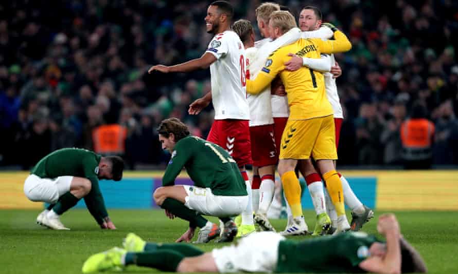 Denmark V Ireland Euro 2020