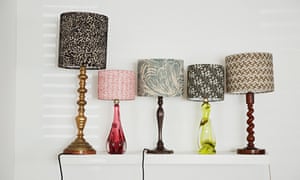 Vintage table lamps, from £85, Grace Sisters Homeware