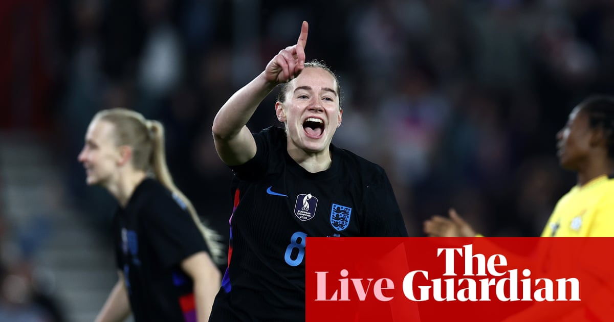 England v Ghana: international women’s football friendly – live