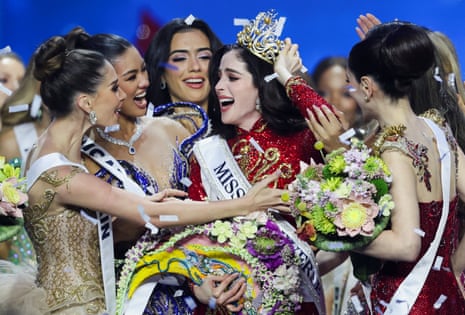 Falls, feuds and fury: Miss Universe crowned after chaotic – and controversial – pageant | Thailand | The Guardian