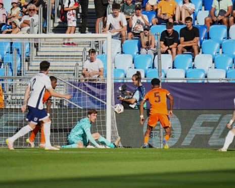 Robin Roefs played for Netherlands at the European Under-21 Championships this summer.