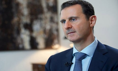 Bashar al-Assad speaks during an interview where he stressed the success of a military campaign by Russia, Syria and its allies was ‘vital to save the Middle East from destruction’.