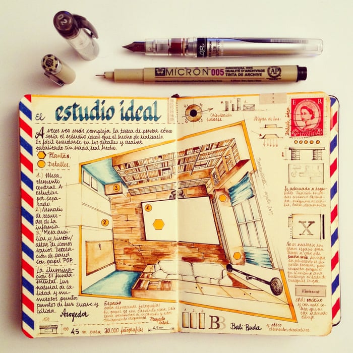 The Art Of The Travel Diary In Pictures Art And Design The Guardian
