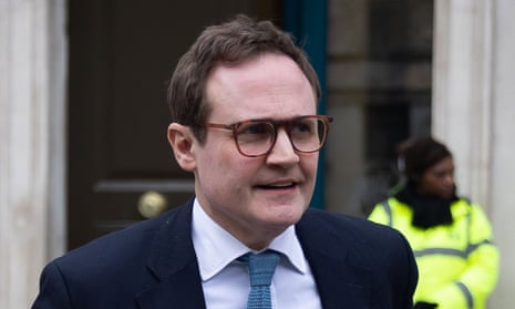 The security minister, Tom Tugendhat.