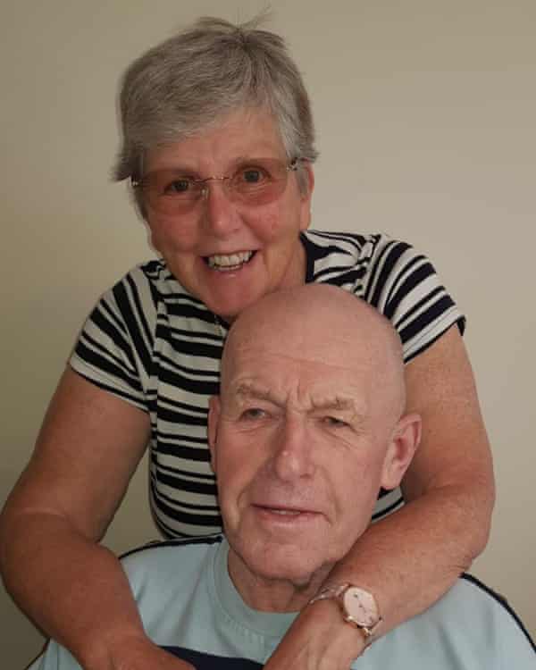 Barbara Littlewood, 68, with her husband Stuart, 76, before Covid.