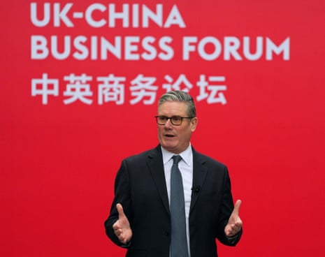 Trump says 'very dangerous' for UK to do business with China, after Starmer hails progress in Beijing | China | The Guardian