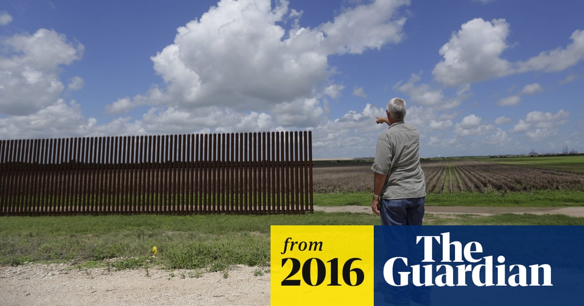 Unfinished Us Mexico Border Wall Is A Costly Logistical Nightmare In Texas Us News The Guardian