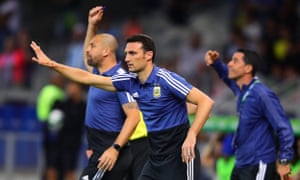 Lionel Scaloni, Argentina's coaching coach.