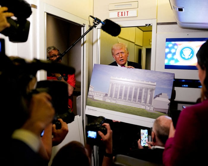 Preservation group urges supreme court to suspend Trump’s $400m White House ballroom project
