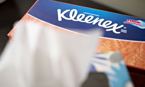 In an emailed statement, Kimberly-Clark, Kleenex’s parent company, denied responsibility for the pollution.