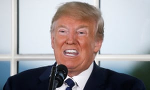 Donald Trump speaks at a dinner with business leaders at Trump National Golf Club in Bedminster, New Jersey on Tuesday.