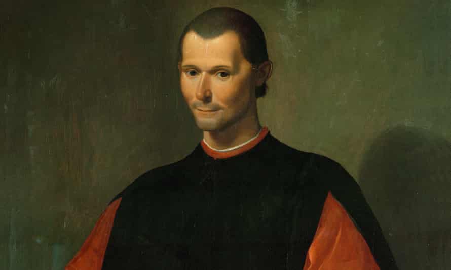 Niccolo Machiavelli, by Santi di Tito.