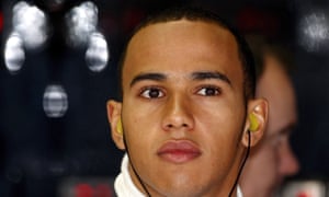 Lewis Hamilton en 2007 cuando conducía para McLaren.
