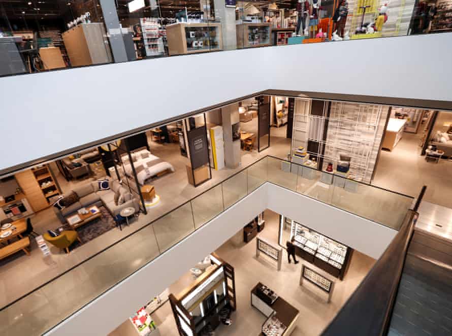 A general view inside a John Lewis store