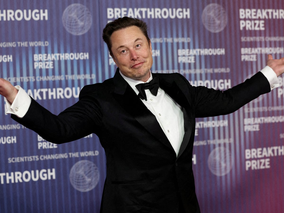 Elon Musk on pace to become world's first trillionaire by 2027, report says | Elon Musk | The Guardian
