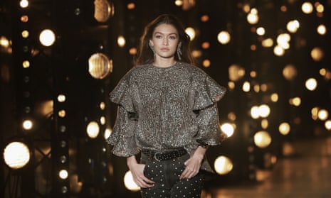 Gigi Hadid Heads Up Chanel Fall Winter 2020 Show At PFW
