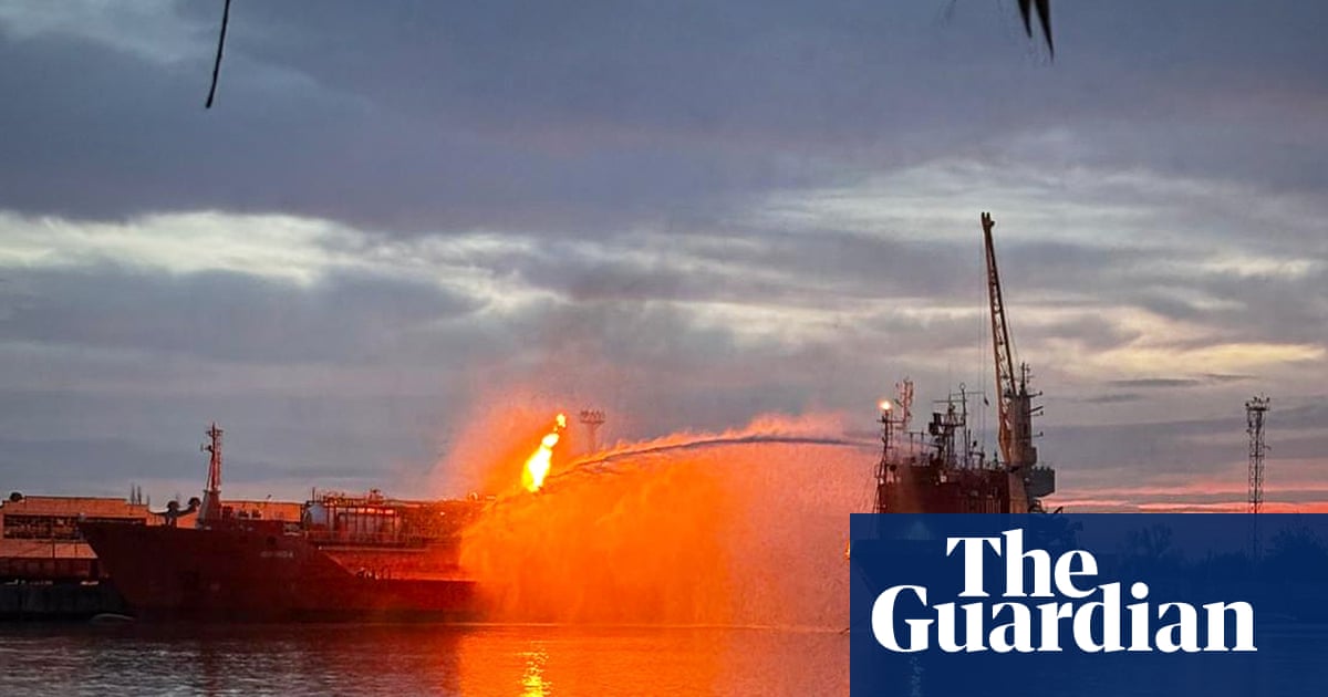 ‘It’s a miracle we survived’: the civilian crew trapped on a ship in Ukraine as bombs rained down