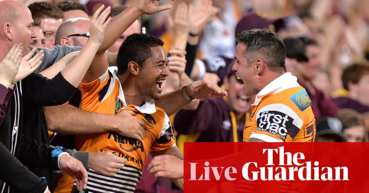 Nrl Brisbane Broncos 16 12 North Queensland Cowboys As It