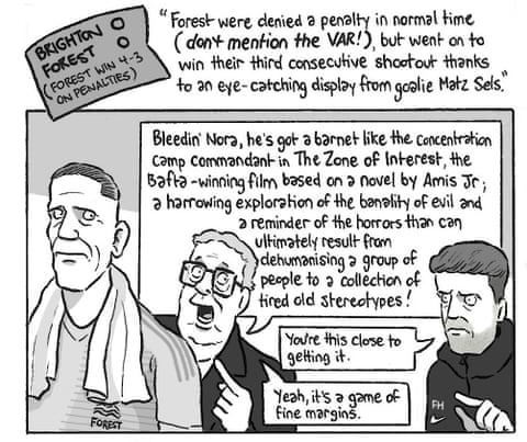 David Squires on … Harry Redknapp’s FA Cup quarter-final review , panel 5