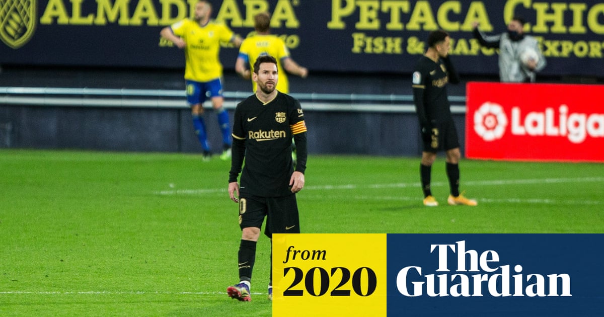Barcelona's league campaign – and maybe an era – looks like it is over | Sid Lowe