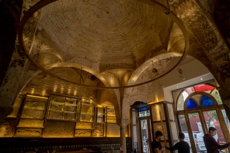 The bathhouse was discovered in a popular tapas bar in the heart of Seville.