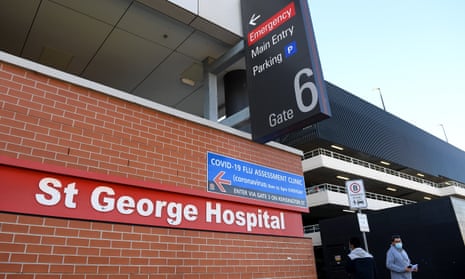 St George hospital in Kogarah, Sydney