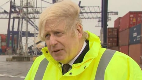 Northern Ireland Brexit issues can be solved with 'goodwill', says Johnson – video