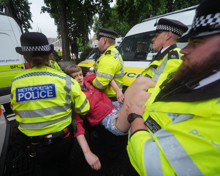 At least 60 arrested across UK at protests related to Palestine Action