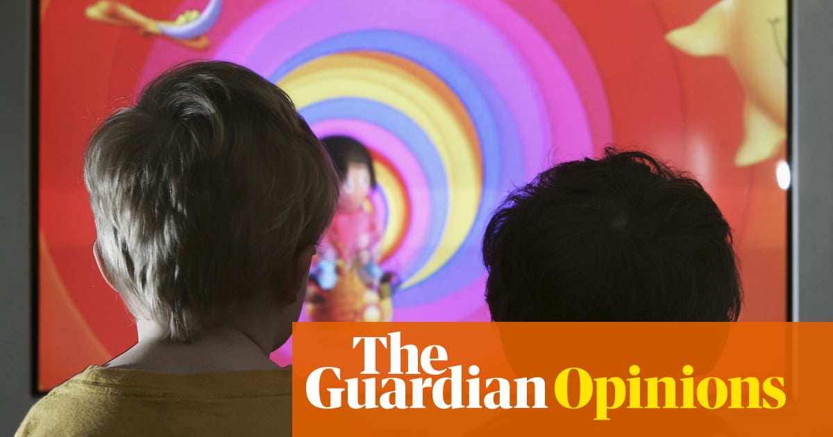 Why be a performative Insta parent when your kids will be happy in front of the TV? | Hadley Freeman