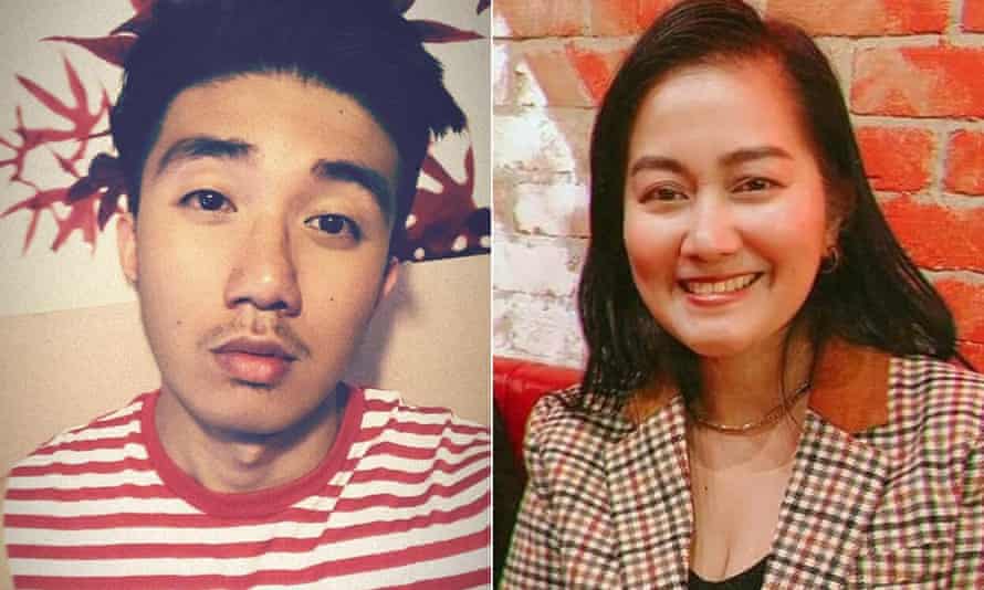 John Alagos and Elvira Bucu, the first Filipino healthcare workers to die, in April 2020.