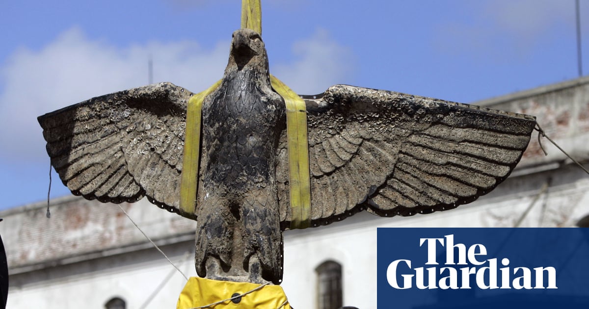 Uruguay faces dilemma from the deep: what to do with a salvaged Nazi eagle?