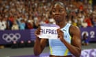 Julien Alfred rips up 100m script to write her name into Olympic history | Barney Ronay