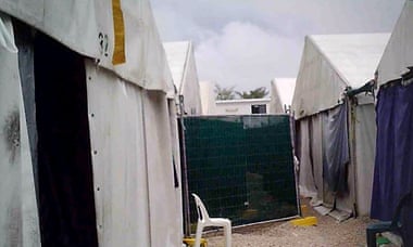 At least 330 refugees and asylum seekers, including 36 children, still live in mould-prone tents on Nauru