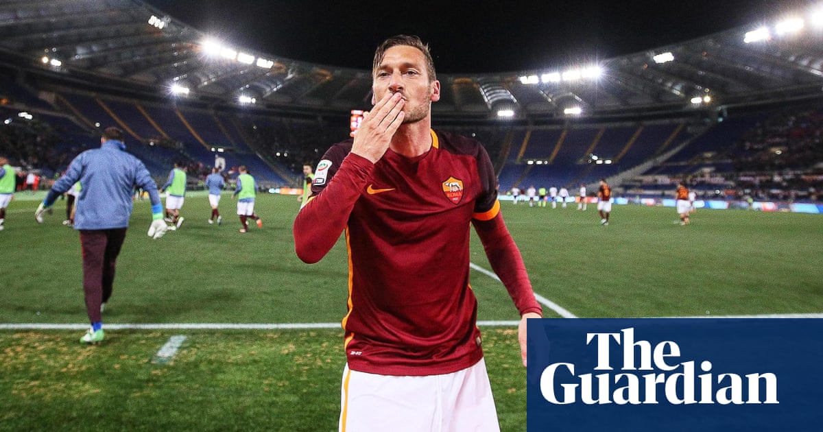Why Francesco Totti Remains Italian Football S Roy Of The Rovers Serie A The Guardian