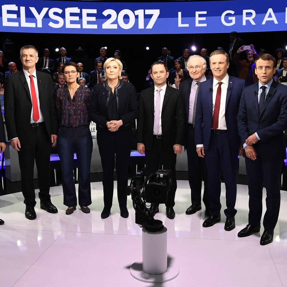 French Election 2017 All Candidates Take Part In Live Tv Debate As It Happened World News The Guardian