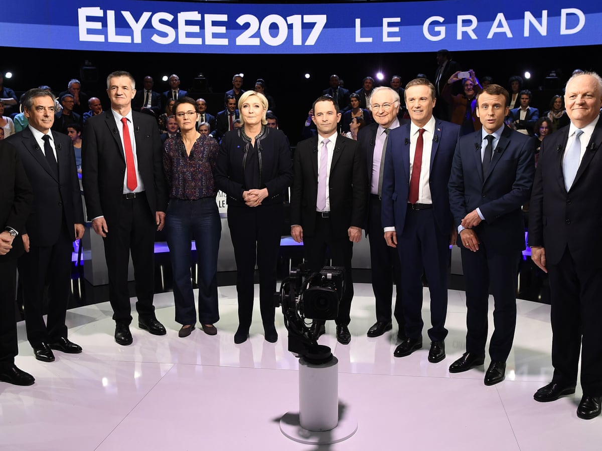 French Election 2017 All Candidates Take Part In Live Tv