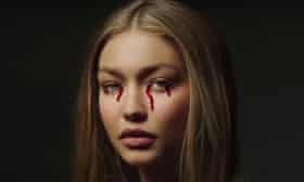 Bleeding love: Gigi Hadid